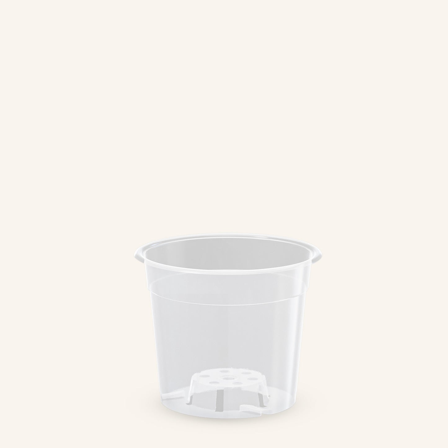 Macetas transparentes para orquídeas