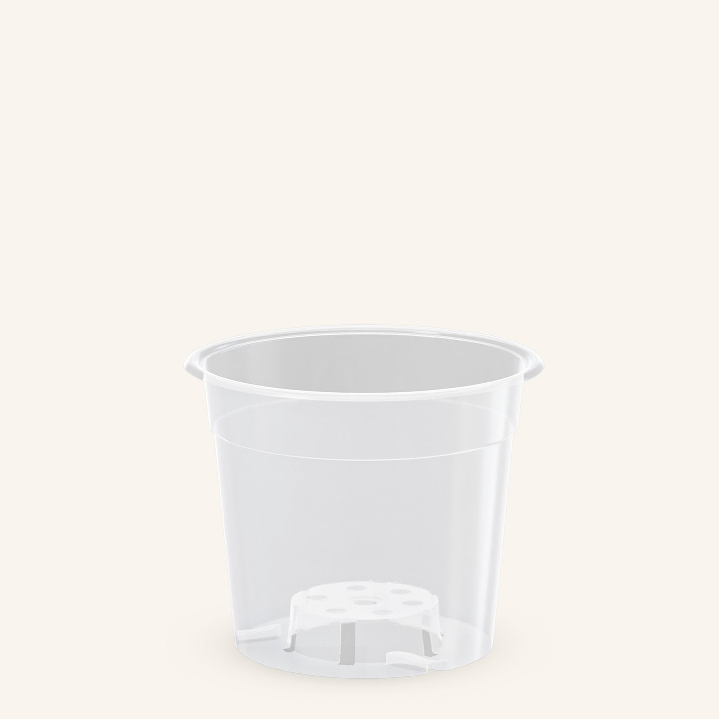 Macetas transparentes para orquídeas