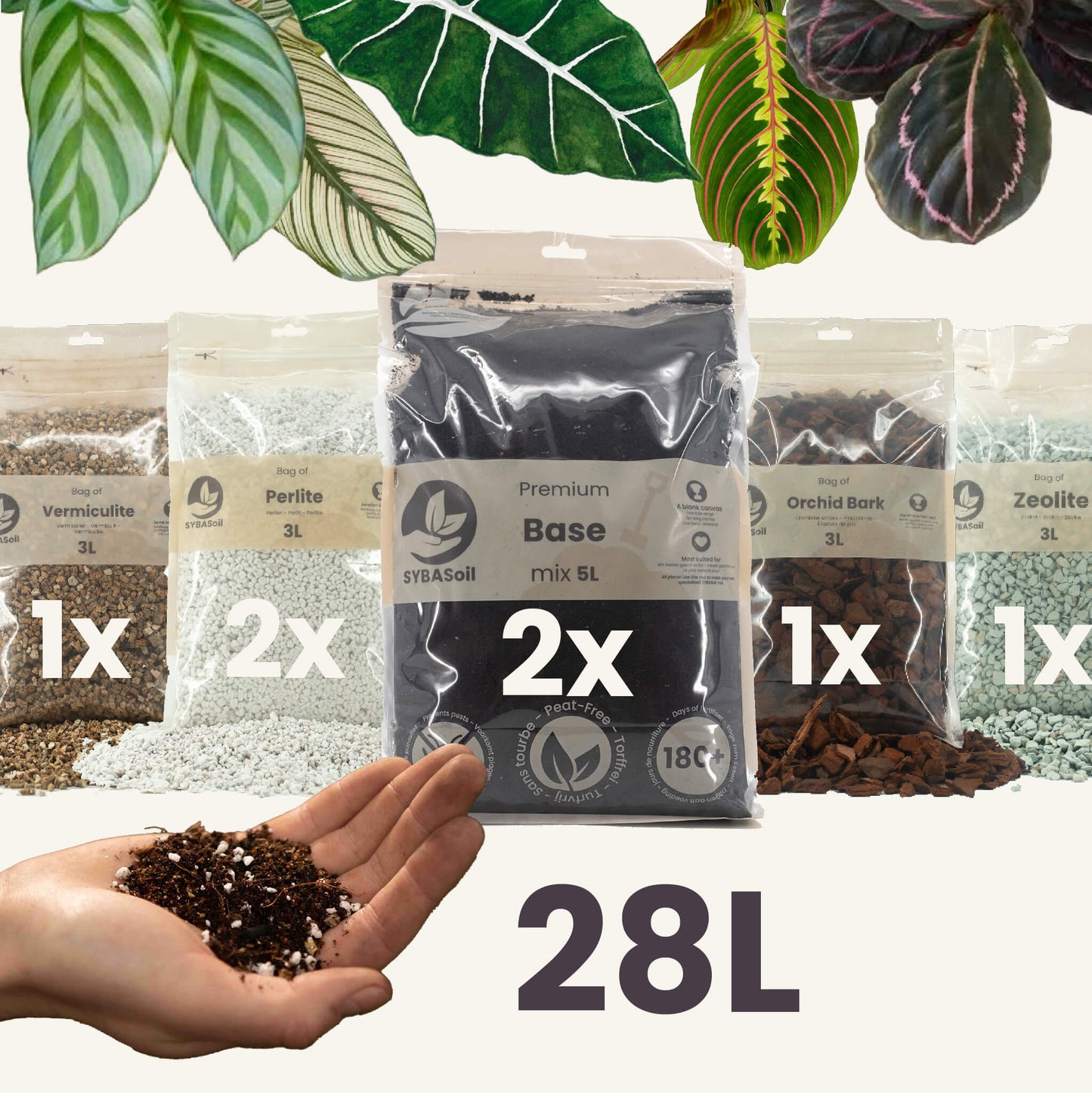 Paquete DIY de mezcla para selva tropical