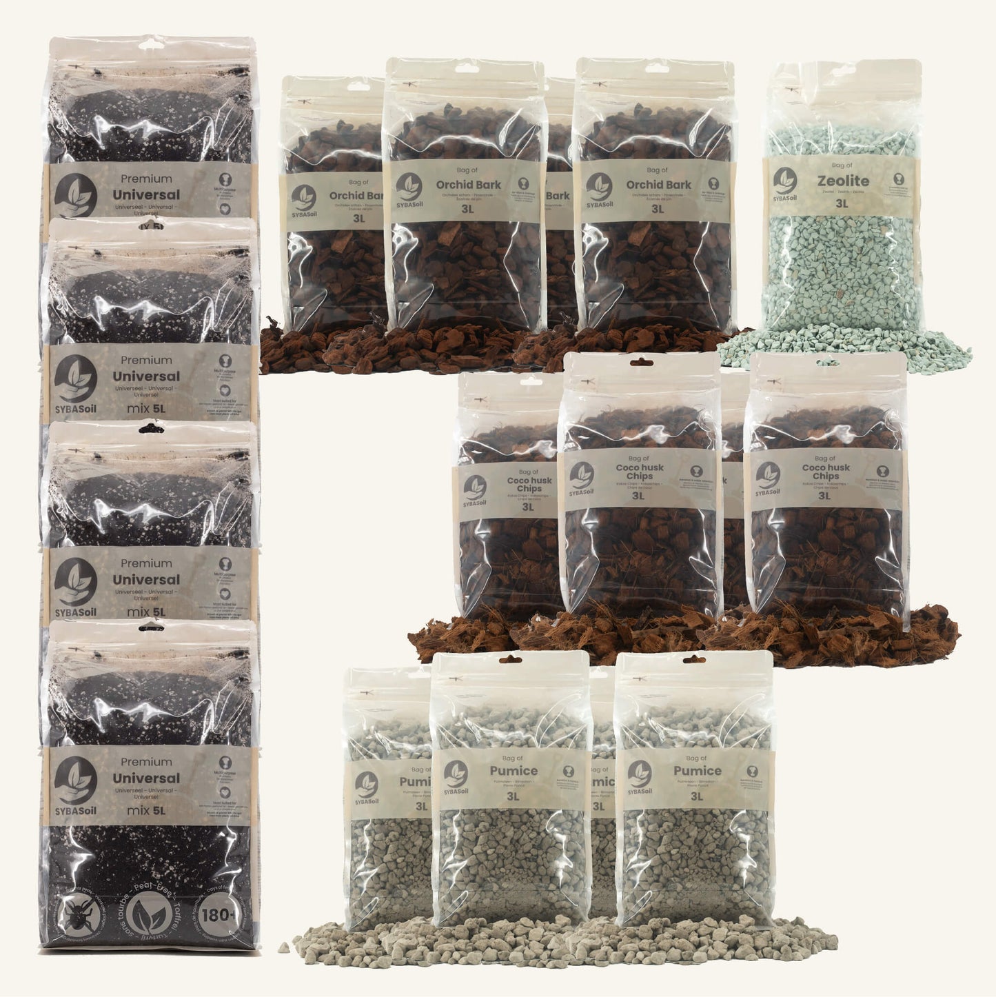 Súper paquete DIY de mezcla para aroides