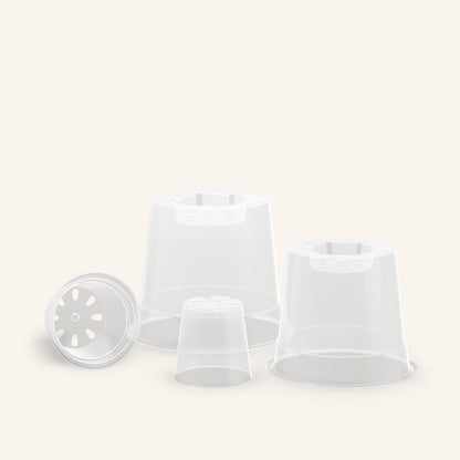 Clear Orchid Plant Pots
